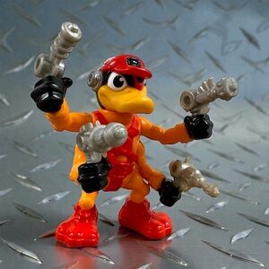 Vintage Dead-Eye Duck Figure Bucky O’Hare Hasbro 1990 Original Lasers